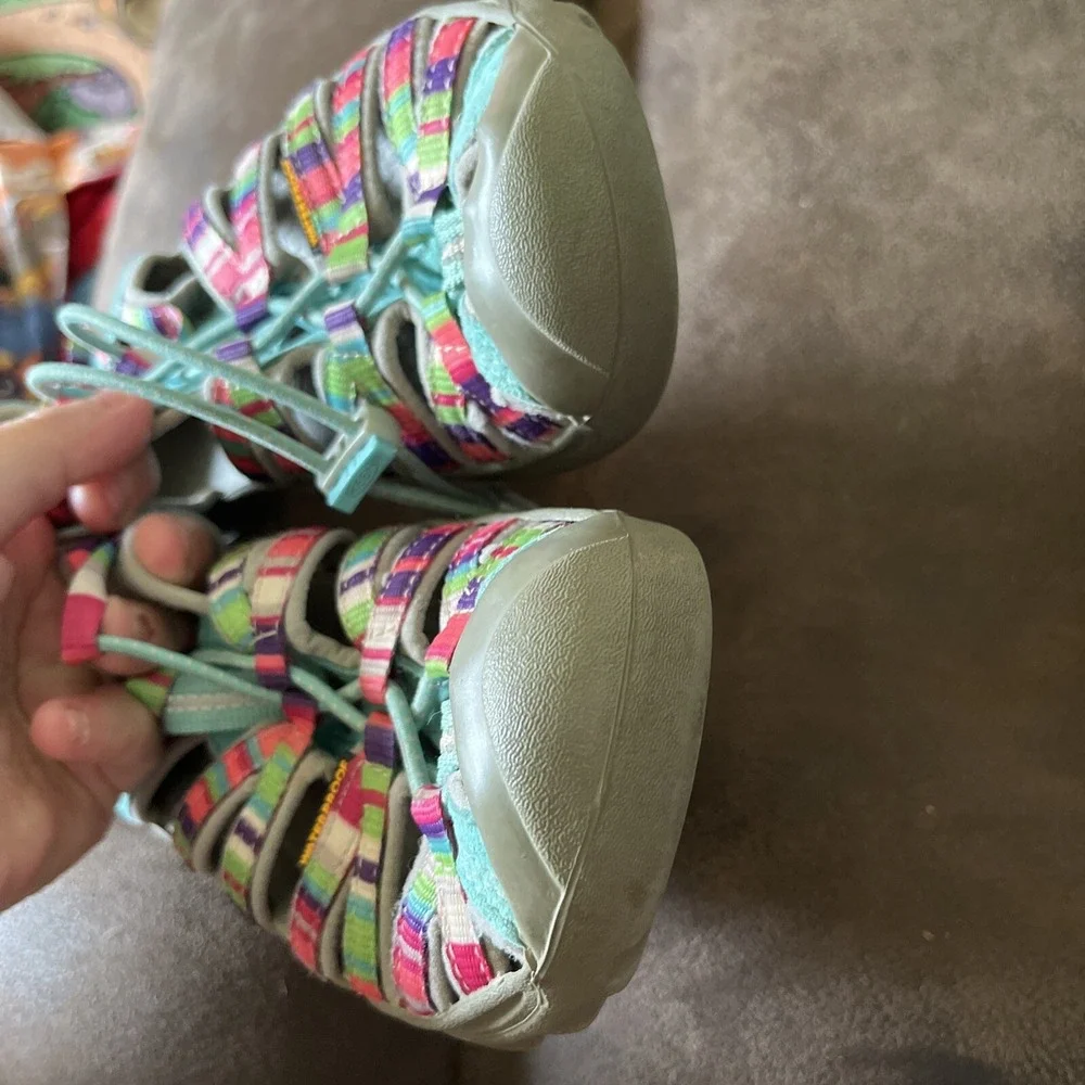 Keen Whisper Girls Multicolor Outdoor Hiking Water Shoes Casual Girls 2/3